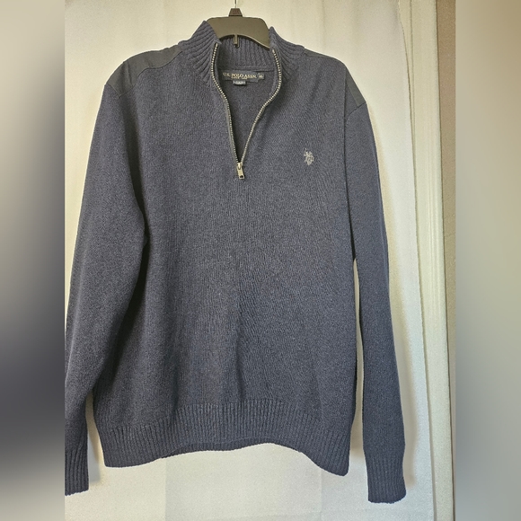 U.S. Polo Assn. Other - US Polo Association quarter zip pullover navy sweater size‎ XL